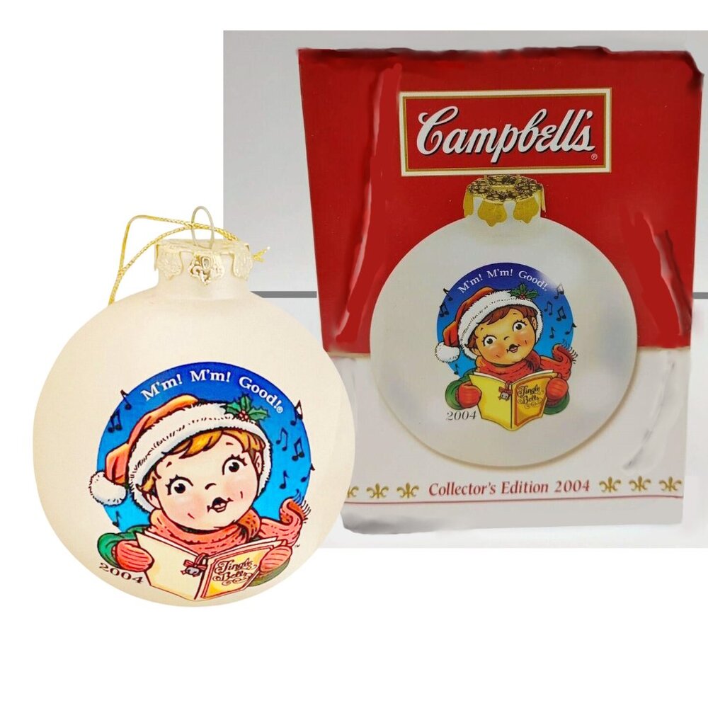 Campbell Soup 2004 Christmas Holiday Ornament